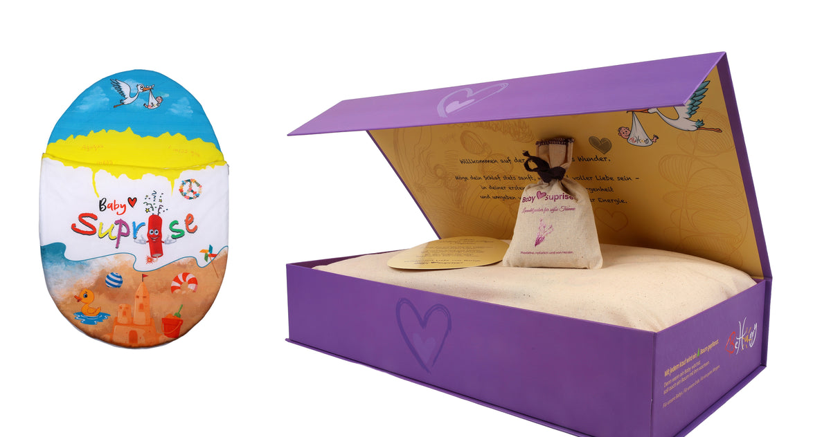 Baby♡Suprise® Dream Eiora Mare Schlafsack in Blau, Gelb, Weiß und Sandfarben als Produktübersicht