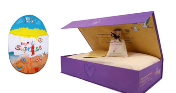Baby♡Suprise® Dream Eiora Mare Schlafsack in Blau, Gelb, Weiß und Sandfarben als Produktübersicht