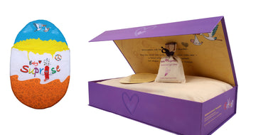 Baby♡Suprise® Dream Wonder Orange Schlafsack in Orange, Blau, Gelb und Weiß als Produktübersicht