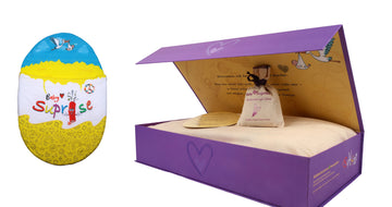 Baby♡Suprise® Dream Wonder Yellow Schlafsack in Gelb, Blau und Weiß als Produktübersicht