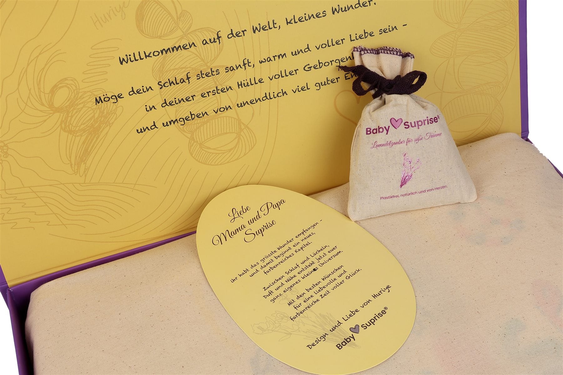Baby♡Suprise® Geschenkdetails für den geplanten Kreislauf